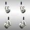 Service Caster 3 Inch 316SS Gray Poly Swivel 3/4 Inch Expanding Stem Caster Brake SCC, 2PK SCC-SS316EX20S314-PPUB-2-TLB-2-34 - alternate 2